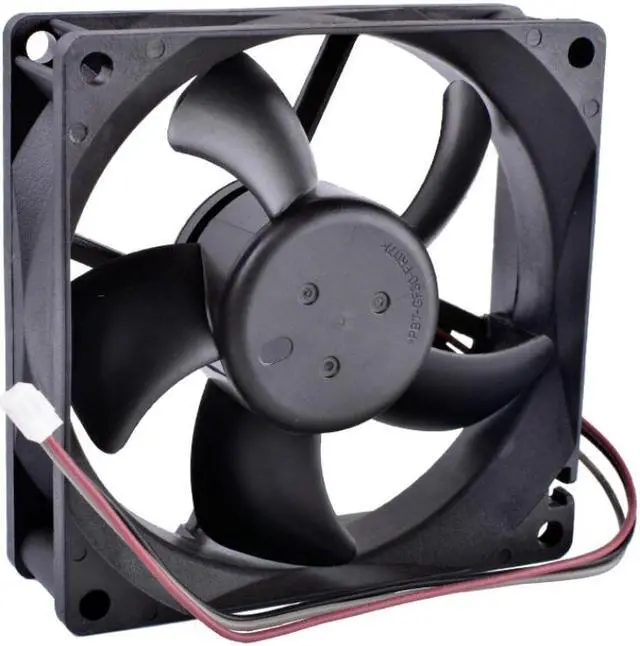 Alt view image 2 of 4 - Delta 8025 AUB0824VH -DT58 24V 0.21A 3 Wires 3 Pins 8CM Inverter Fan case cooler