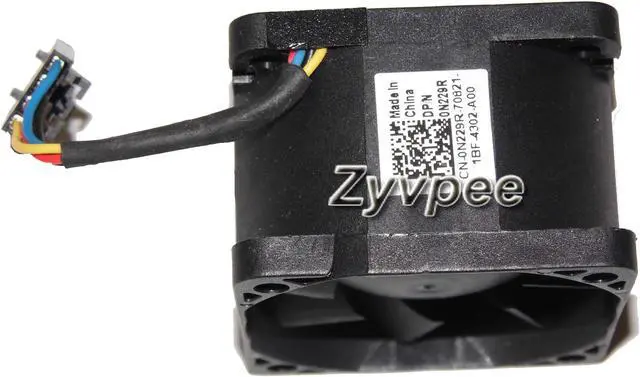 Alt view image 2 of 3 - For Dell T705N Server SUNON 4028 PSD1204PQBX-A (2).B3936.F.GN 12V 9.6W 0.8A 4 Wires PWM 4 Pins 4cm axial fan server cooler