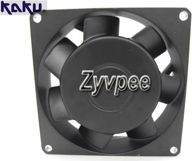 Alt view image 3 of 3 - KAKU 92x25mm KA9225HA2 AC230V 0.10/0.09A 2 Pins Ball Bearing AC Axial Fan