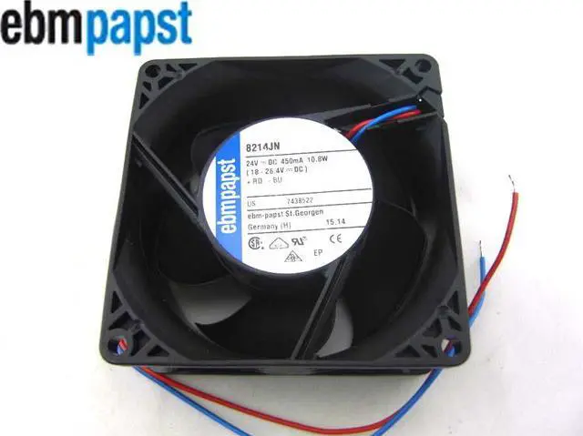 Main image of zyvpee  ebmpapst 80*38mm 8214JN DC 24V 10.8W 8CM Axial Fan inverter cooler