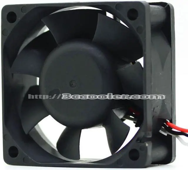 Alt view image 2 of 2 - Delta 60*25MM AFB0612HH R00 12V 0.25A 3 Wires 27.55 CFM H3C S7502  6CM Case Fan Axial fan