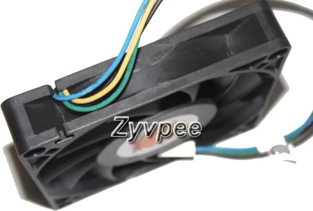 Alt view image 2 of 3 - TT EVERFLOW 80*15MM R128015DU 12V 0.50A 4 Wires 4 Pins PWM  8CM Case Fan CPU cooler