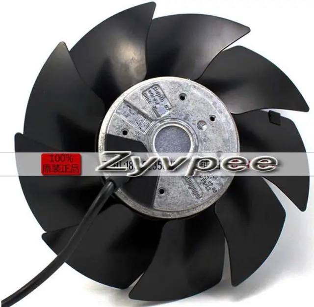 Alt view image 3 of 3 - ebmpapst A2E200-AI38-01 M2E068-BF 200mm 230Vac 50/60Hz 0.3/0.34A class B IP44 4 wires ac axial fan