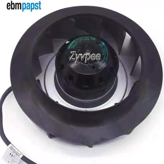 Alt view image 3 of 3 - ebmpapst R2E225-AT51-14 M2E068-DF 225mm 230V 50/60Hz class B IP44 black steel AC centrifugal fan