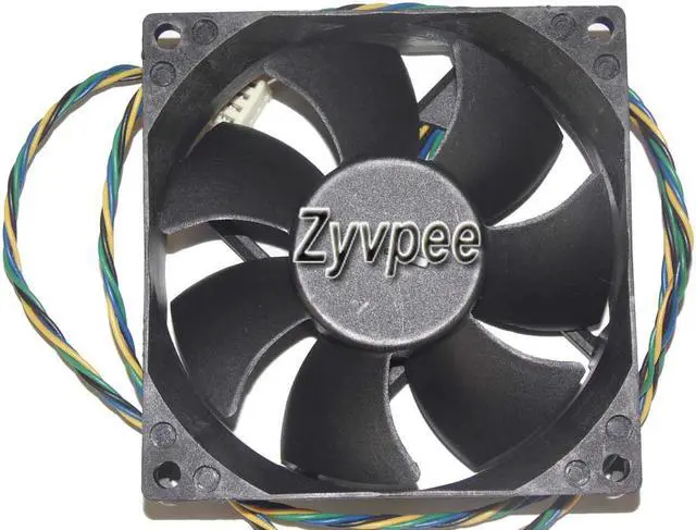 Alt view image 3 of 3 - AVC 80*25MM DS08025T12U P224 12V 0.7A 4 wires 4 pins 04X2136 Server fan 8cm case cooler