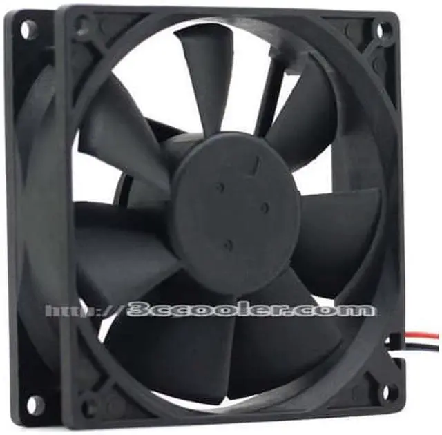 Alt view image 2 of 2 - Delta 9025 AFB0912VH FOO 0.6A 12V 3800RPM 81.42 CFM 3 Wires 3 Pins 9CM Case Fan