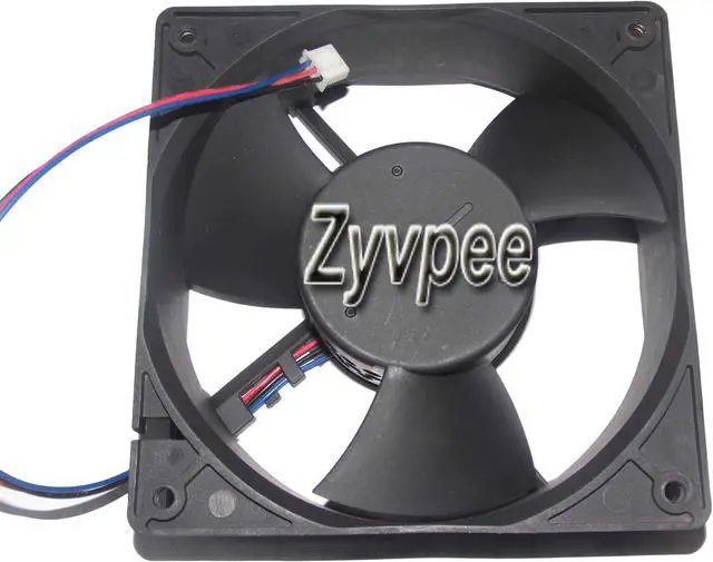 Alt view image 2 of 3 - Delta 120*38MM  EFB1224HHE 24V 0.30A 3Wire 3Pins 12CM Case Fan ,power cooler