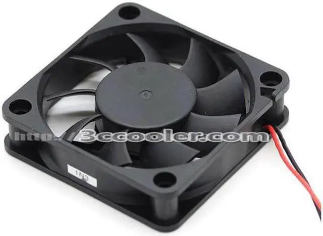 Alt view image 2 of 2 - Y.S.TECH 60*15mm  FD126015LB 12V 0.075A 15.2CFM 2 Wires 6CM Case Fan cooling fan