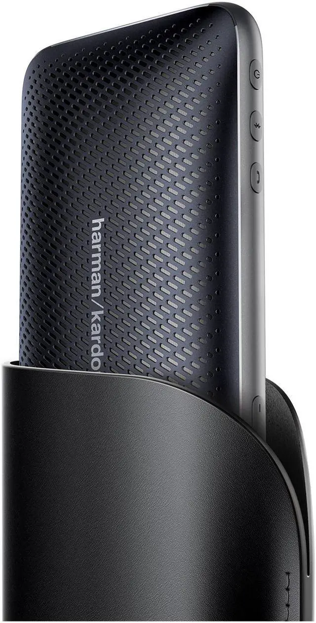 Alt view image 9 of 20 - Harman Kardon Esquire Mini 2 Ultra-Slim Portable Premium Bluetooth Speaker (Black)