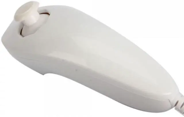Alt view image 3 of 4 - Wireless Remote Controller + Silicone Case for Nintendo Wii - White (Althemax) - OEM