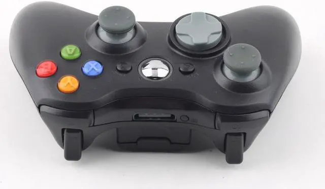 Alt view image 2 of 6 - Wireless Game joysticks Remote Controller for Microsoft Xbox 360 Console - Black (Althemax)