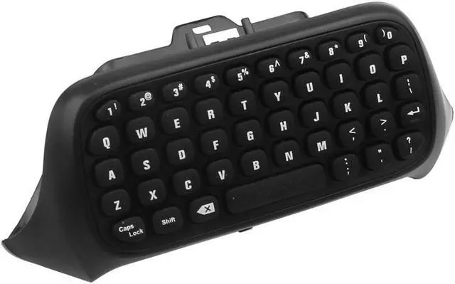 Alt view image 6 of 6 - New 2.4G Mini Wireless Chatpad Message Keyboard for Xbox One Controller - Black (Althemax)