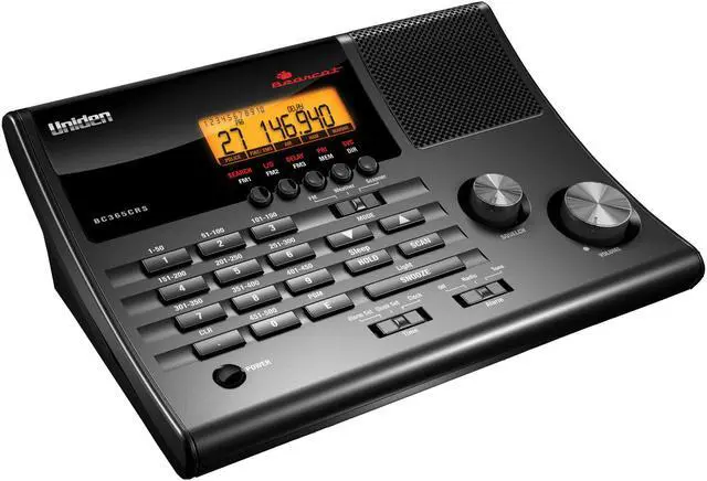 Alt view image 9 of 20 - Uniden BC365CRS FM Radio Scanner w/ LCD Display, Clock/Alarm, Weather Alert & Supports 500-Channel