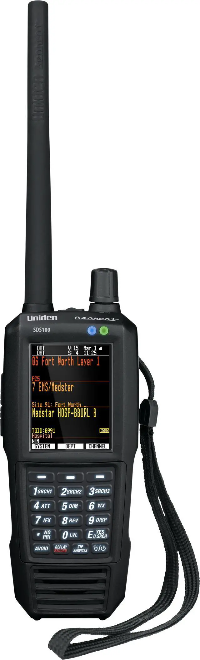 Alt view image 2 of 14 - Uniden SDS100 True I/Q Digital Handheld Scanner