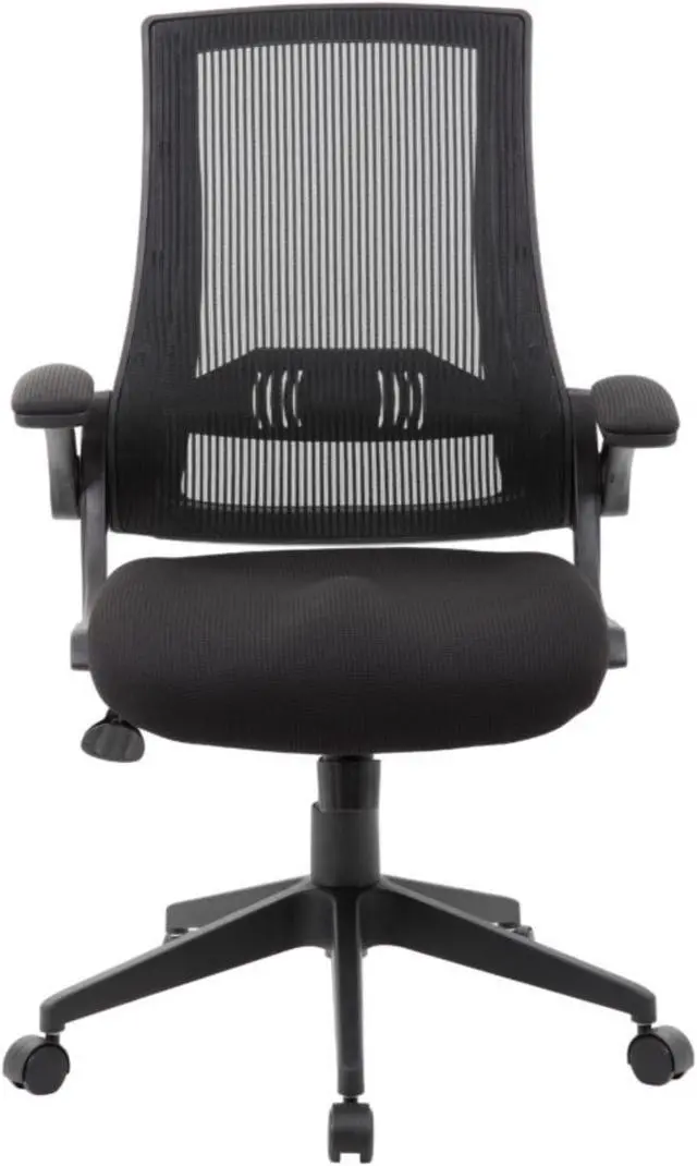 Alt view image 4 of 7 - Boss Mesh Back, Flip Arm Task Chair
