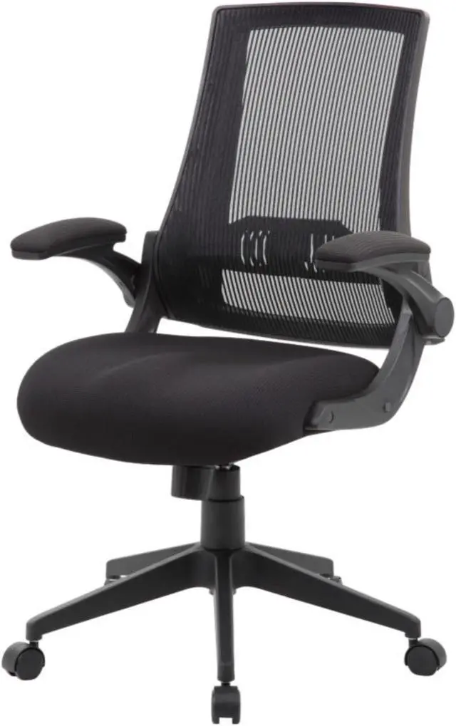 Alt view image 3 of 7 - Boss Mesh Back, Flip Arm Task Chair