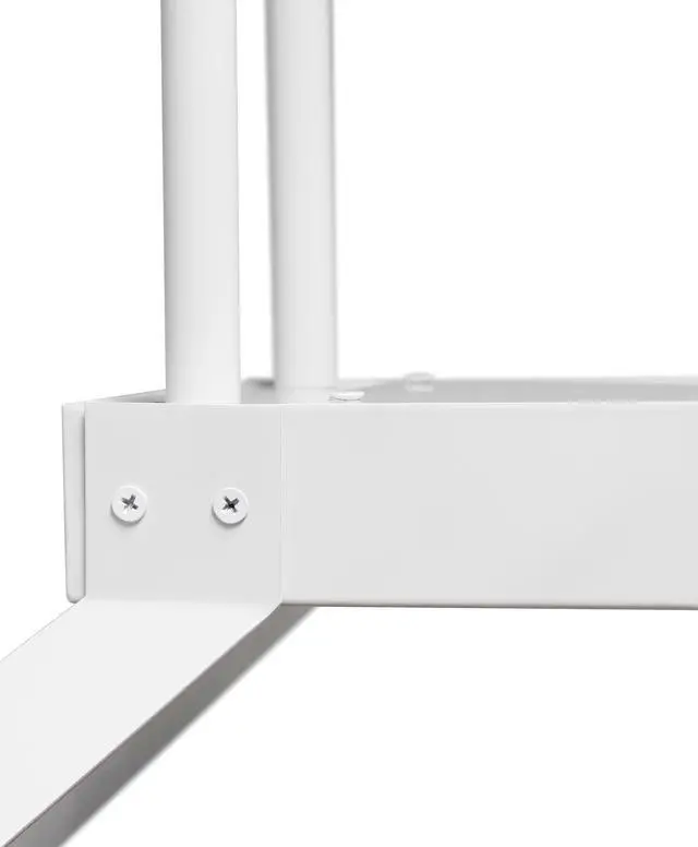 Alt view image 3 of 16 - Elegant Designs 2 Light LED Overhead Wine Rack, White