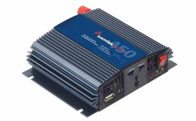 Alt view image 3 of 4 - Samlex SAM-450-12 Modified Sine Wave Inverter