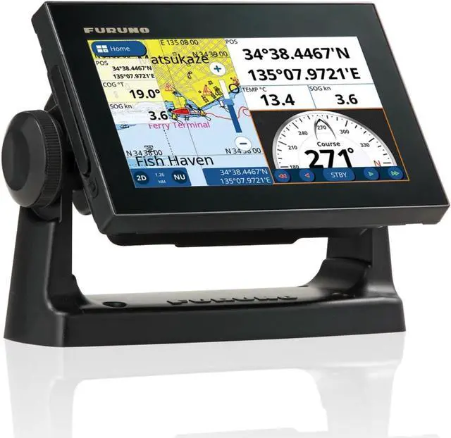 Alt view image 7 of 10 - Furuno GP1871F GPS/Fishfinder w/ 7" Wide Color Multi Touch LCD Display