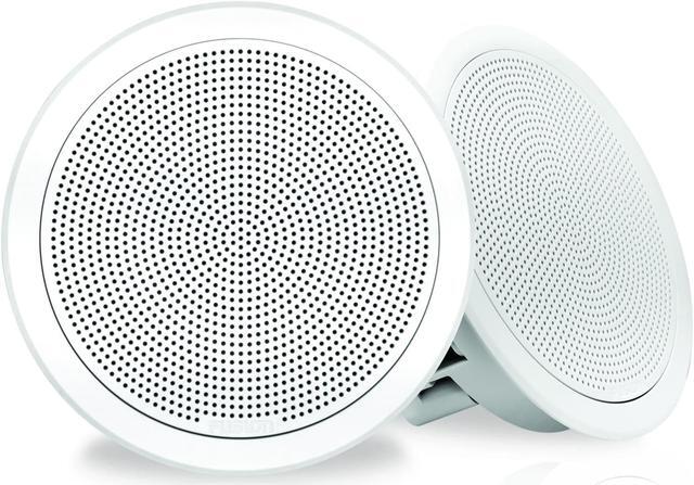 Alt view image 2 of 2 - FUSION FM-F65RW 6.5 WHITE ROUND FLUSH MOUNT SPEAKERS