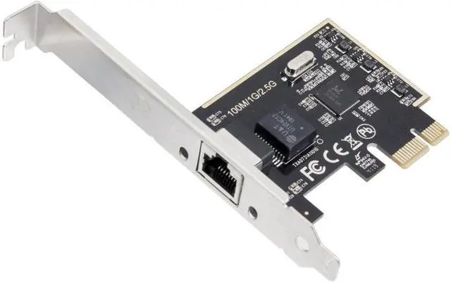 Alt view image 8 of 20 - 2.5 Gigabit Ethernet PCI Express PCI-E Network Controller Card 10/100/1000/25000 Mbps RJ45 LAN Adapter Converter for Desktop PC