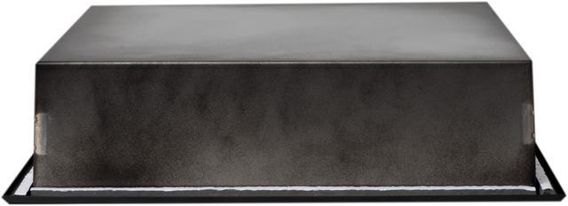 Alfi Brand ABNC1616-BLA 16 x 16 Black Matte Stainless Steel Square Single Shelf Bath Shower NICHE
