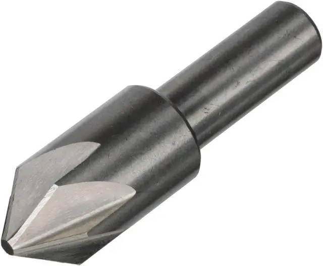 Main image of Drill America DEWCHAT Series High-Speed Steel Chatterless Countersink, 6 Flute, 3/4" Shank Diameter, 1-1/4" Size, 60 Degrees Angle (Pack of 1)