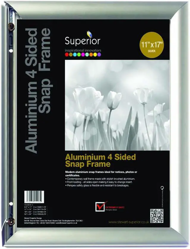 Main image of Snap Frame 11 X 17 Silver