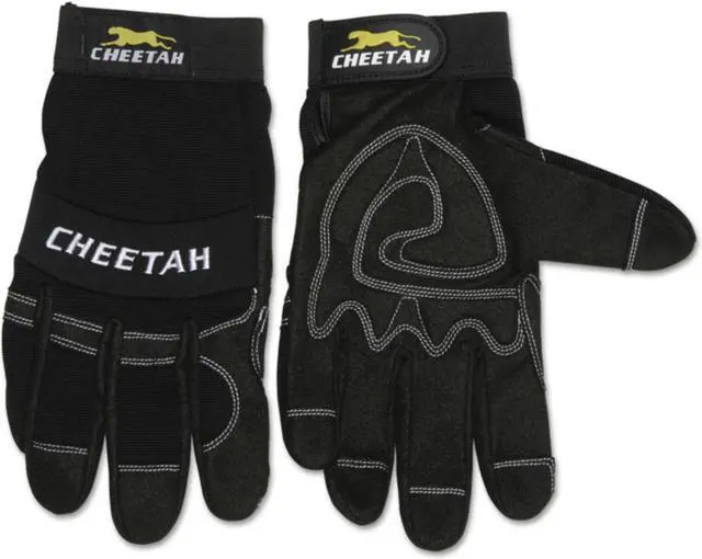 Alt view image 2 of 4 - MCR Safety Cheetah 935CH Gloves ,GLOVES,CHEETAH,SML,BK