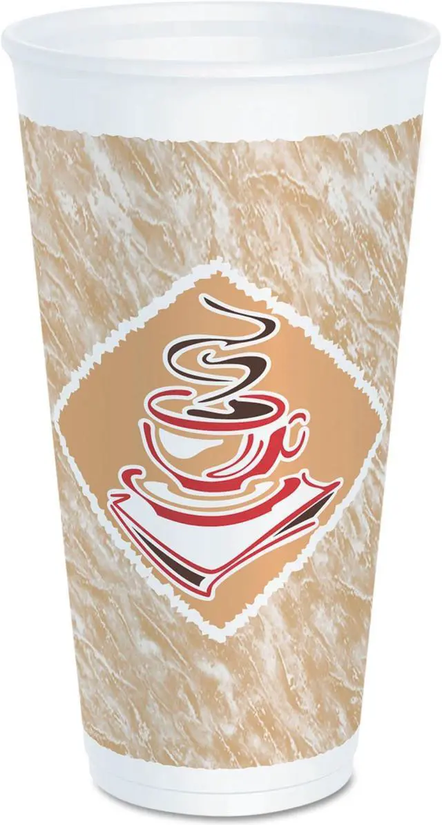 Main image of Dart Caf G Foam Hot/Cold Cups ,CUP,20OZ,FOAM,CAFE G,20PK