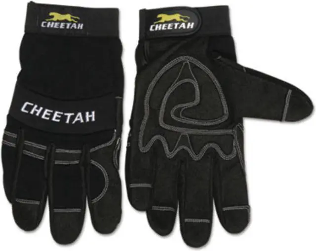 Alt view image 3 of 4 - MCR Safety Cheetah 935CH Gloves ,GLOVES,CHEETAH,SML,BK