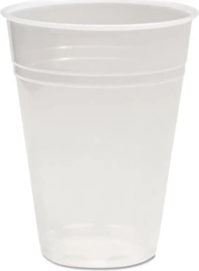 Alt view image 3 of 4 - Boardwalk Translucent Plastic Cold Cups ,CUP,PLAS,10OZ,100/PK,TR