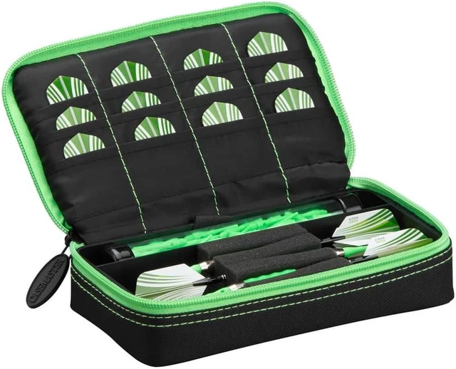 Alt view image 2 of 3 - Casemaster Plazma Black with Green Trim Dart Case