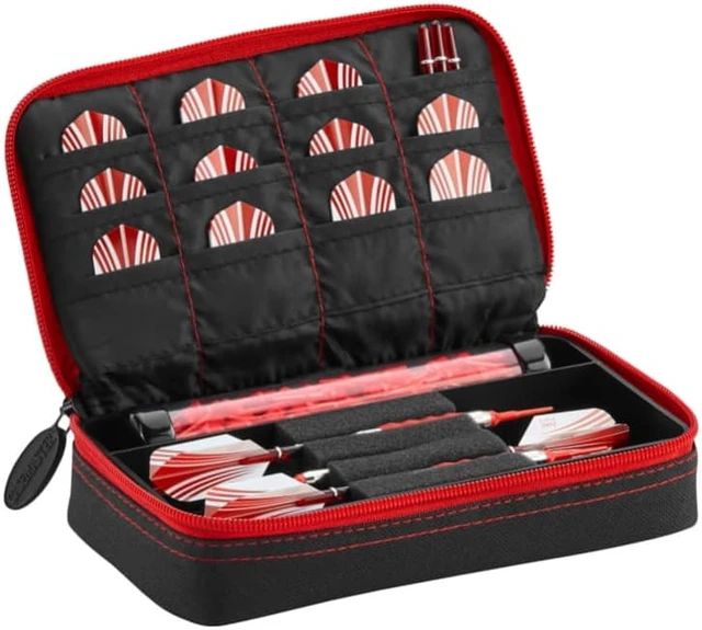Main image of Casemaster Plazma Dart Case Black with Ruby Zipper