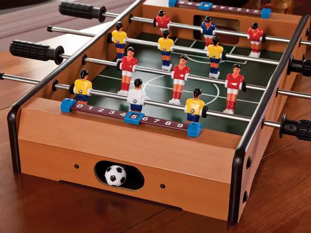 Alt view image 3 of 5 - Mainstreet Classics 20-Inch Table Top Foosball/Soccer Game