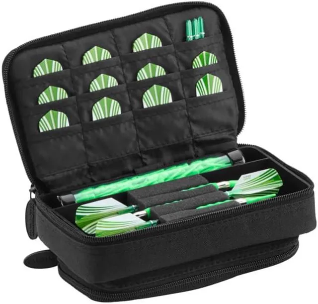 Main image of Casemaster Plazma Plus Dart Case with Black Zipper and Phone Pocket