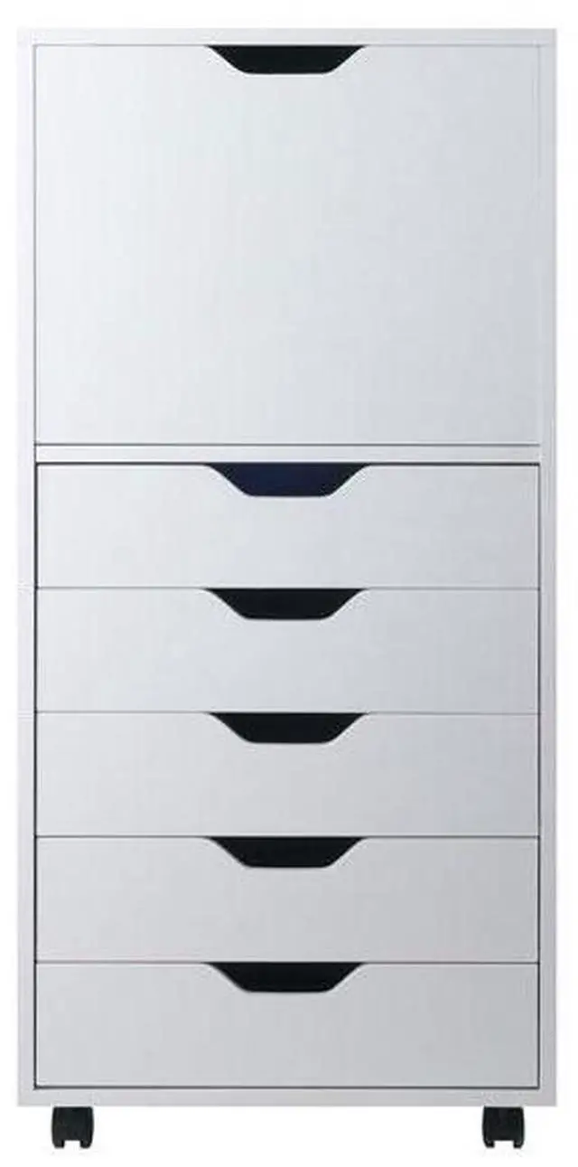 Alt view image 2 of 6 - Halifax Cabinet White Finish 10616