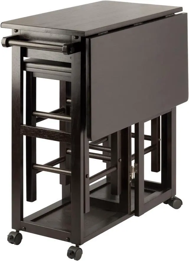 Alt view image 3 of 7 - Winsome Wood 23330 Suzanne Space Saver Set - 3 Piece