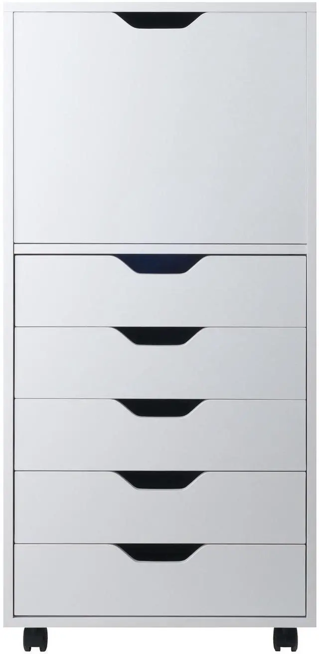 Alt view image 3 of 6 - Halifax Cabinet White Finish 10616