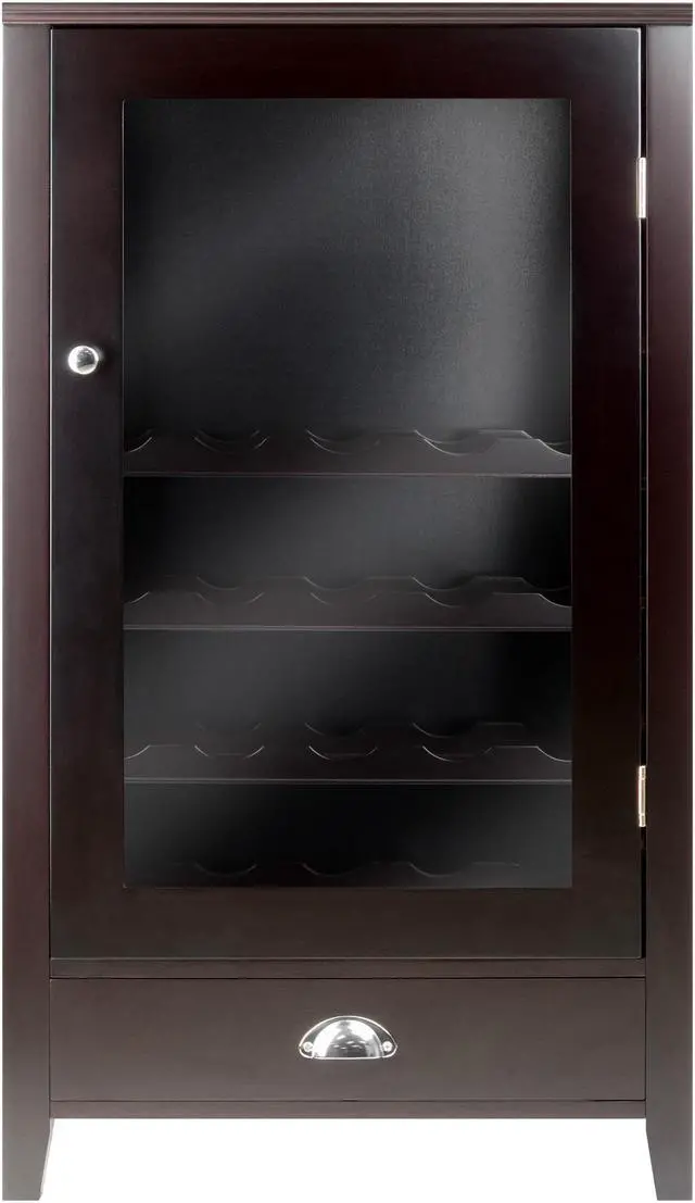 Alt view image 3 of 6 - Bordeaux Modular Wine Cabinet 20-Bottle Shelf 92416