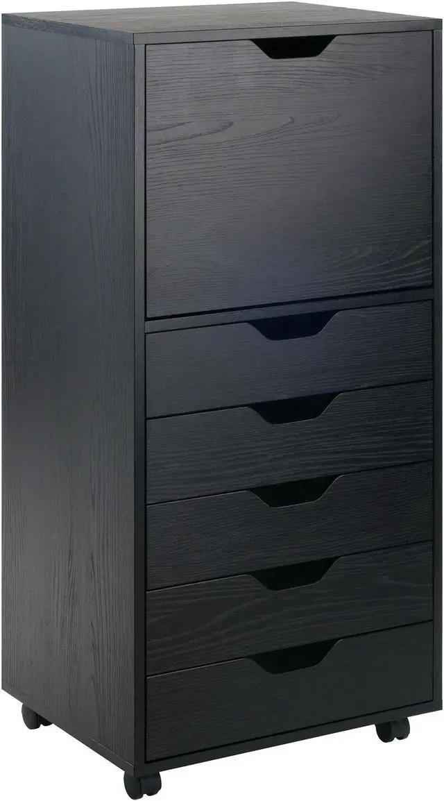 Main image of Halifax Cabinet Black Finish 20616