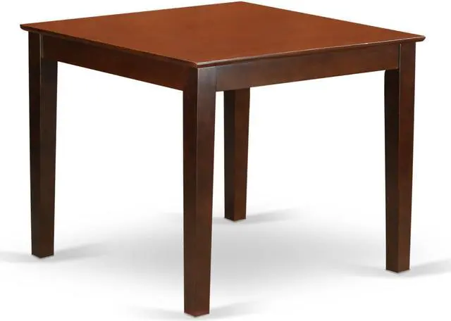 Main image of OXT-MAH-T Oxford Square Dining Table - Mahogany Finish