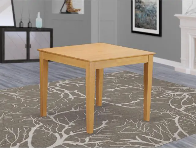 Alt view image 2 of 6 - OXT-OAK-T Oxford Square Dining Table