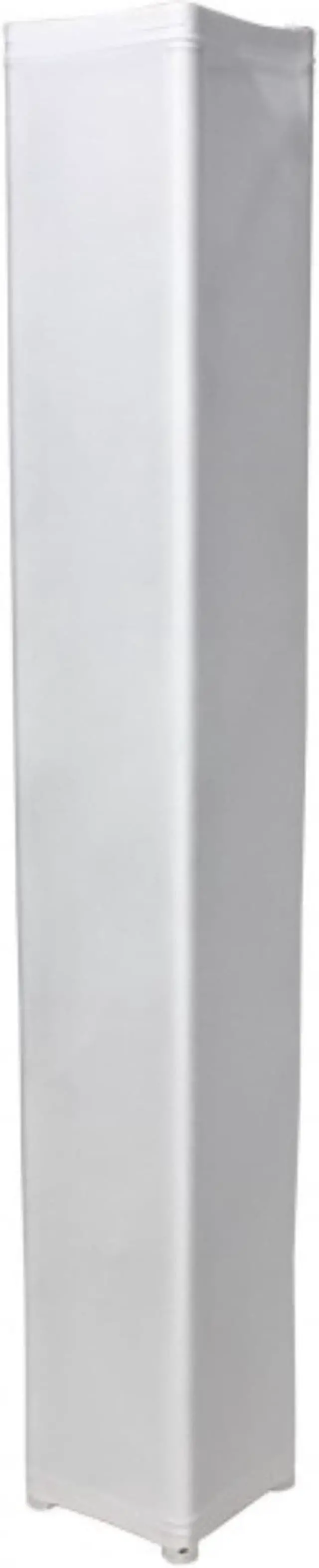 Main image of ProX XTC-SQ656TS-W White 6.56Ft 2 meter Lycra Cover Scrim Sleeve fits 12" Quad Box Truss Segment