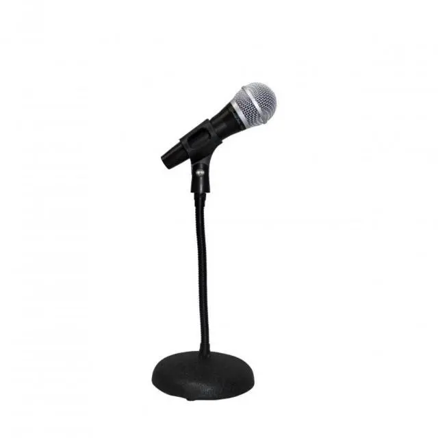 Alt view image 3 of 10 - ProX T-MIC07 Gooseneck Desktop Microphone Stand With 6" Round Base
