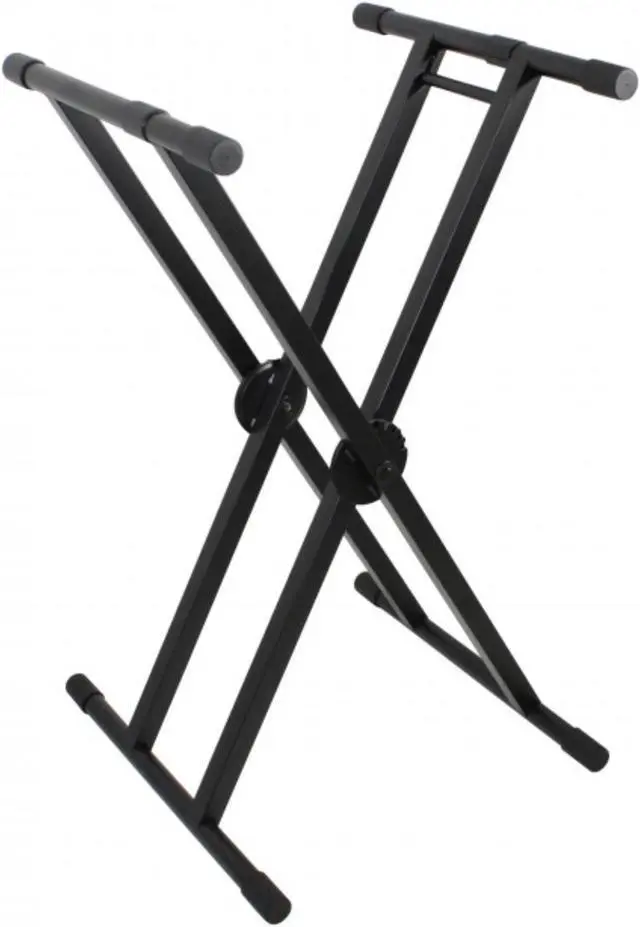 Main image of ProX X-KSD200 DJ Case/Keyboard Stand Double X Style W/Ergo Easy Lock
