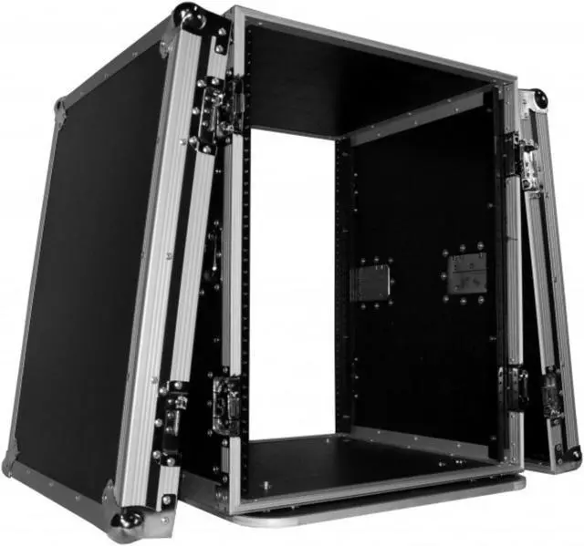Alt view image 6 of 14 - ProX T-14RSS 14U Space Amp Rack Mount ATA Flight Case 19 In Depth W/Casters
