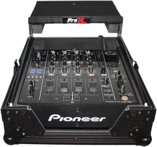Alt view image 15 of 20 - ProX XS-M12LTBL (Black on Black) Universal 10" - 12" Mixer Case (10" to 12.6")