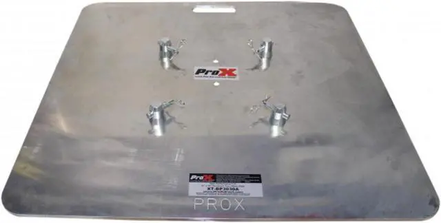 Alt view image 2 of 10 - ProX XT-BP3030A 30" X 30" Aluminum Base Plate Fits Most Manufacturers F34 Trussing W-Conical Connectors