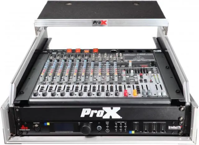 Main image of ProX T-2MRSS13ULT 13U Top Mixer/DJ 2U Rack Combo Flight Case W/Laptop Shelf